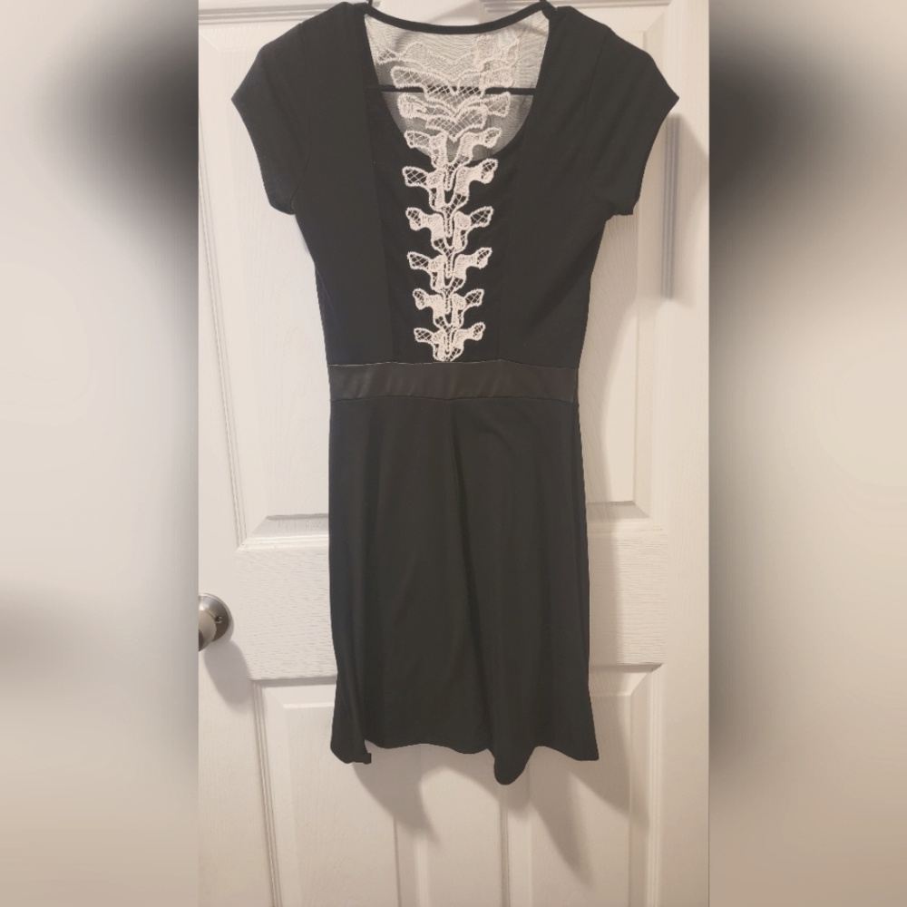Black skeleton Dress